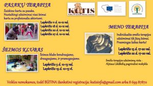 Ateikite ir dalyvaukite!